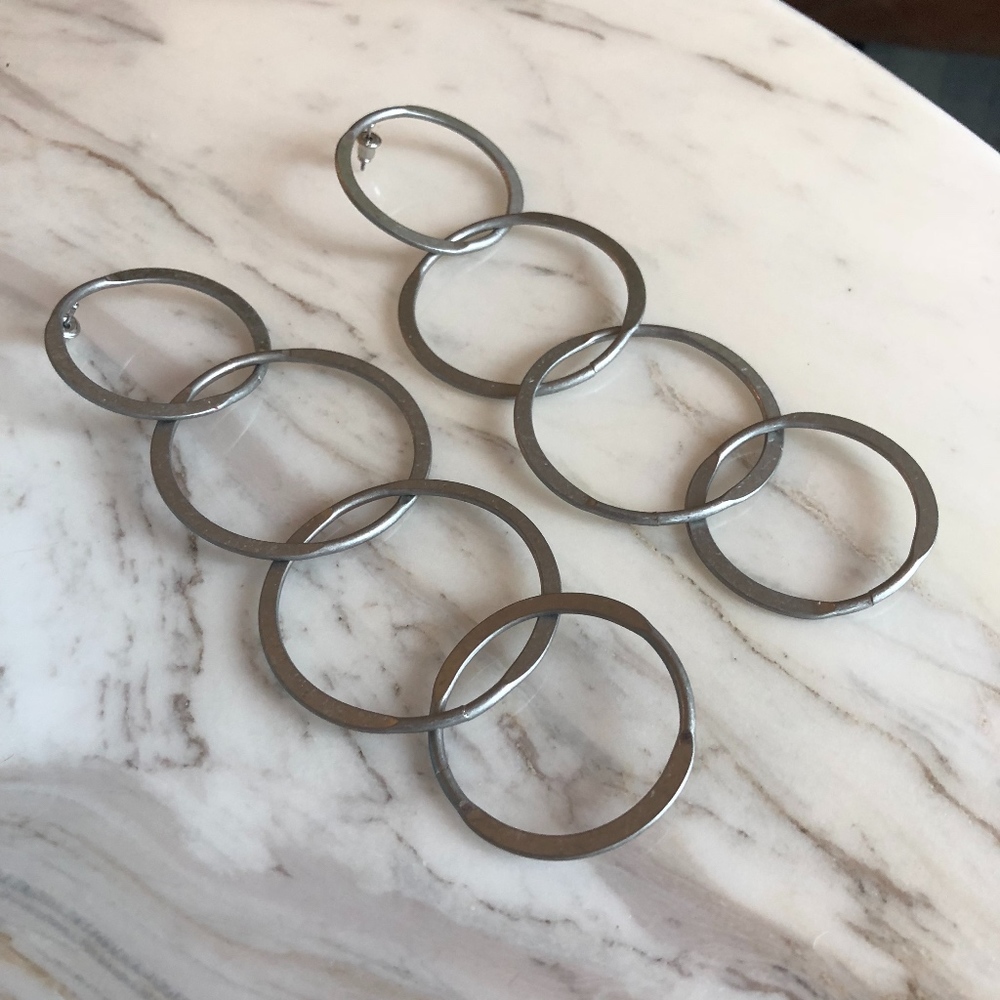 Urban Outfitters Dangling Hoop Earrings